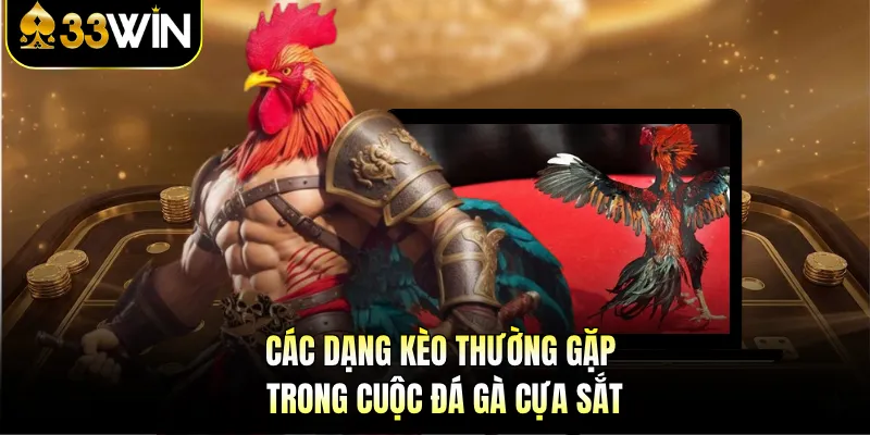 Cuộc Đá Gà Cựa Sắt - Những Cú Đá Bạc Tỷ Trên 33WIN 3 Các dạng kèo thường gặp trong cuộc đá gà cựa sắt