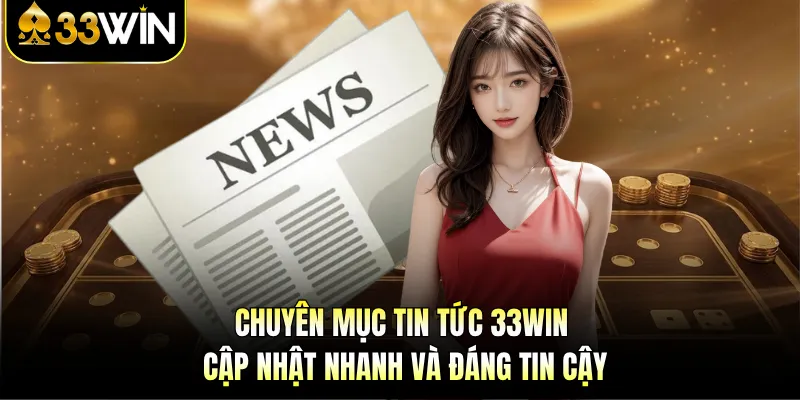 Chuyên mục tin tức 33WIN cập nhật nhanh và đáng tin cậy